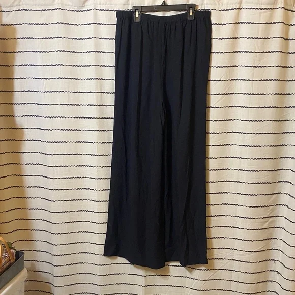 CALIA by Carrie Underwood Black Beach Pants/Coverup with pockets - Picture 3 of 5